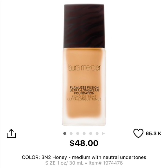 Laura Mercier Flawless Fusion Foundation - Picture 1 of 5